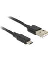 Delock kabel USB micro AM-MBM5P 2.0 + wskaźnik ładowania LED, 1.5M - nr 38
