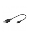 Manhattan Kabel Hi-Speed USB 2.0 A żeński na micro B męski, 20cm - nr 1