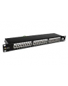 Solarix patch panel 24 x RJ45 CAT6 STP czarny 1U - nr 3