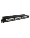 Solarix patch panel 24 x RJ45 CAT6 STP czarny 1U - nr 4