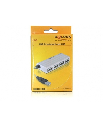 Delock USB 3.0 zewnętrzny HUB 4 porty SLIM