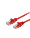 Equip patchord RJ45, kat. 6, UTP, 0.5m, czerwony - nr 23