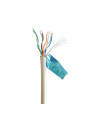 Gembird kabel instalacyjny FTP, 4x2, kat. 5e, CCA, linka AL-CU, 100m, szary - nr 7