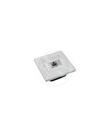Solarix outlet CAT6 STP 1 x RJ45 podtynkowy biały nr 2