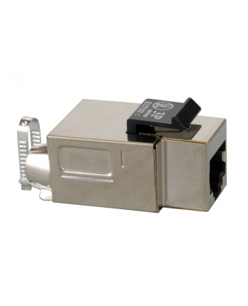 Solarix STP CAT5e RJ45 Keystone czarny samogwintująca nr 1