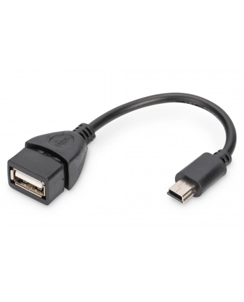 Assmann Kabel przejściowy USB, OTG, mini B/M - A/F nr 1
