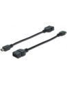Assmann Kabel przejściowy USB, OTG, mini B/M - A/F - nr 18