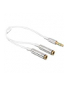 Delock Kabel Jack Stero Mini(M) 3.5mm 3-PIN > Jack Stereo mini(F) 3-PIN x2, 25cm - nr 5