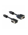 Delock kabel monitorowy SVGA D-sub 15M/15M, ferryt, ekran, kątowy, 2M czarny - nr 25