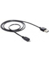 Delock kabel USB micro AM-MBM5P Easy-USB 2.0, 1m, czarny - nr 24