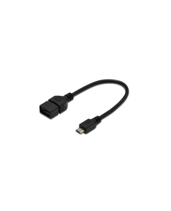 Assmann Kabel przejściowy USB, OTG, mikro B/M - A/F