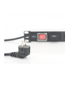 Digitus listwa zas. 19'', 1U, 7 gniazd, 16A/250V/4000W, 15 LGW - nr 17