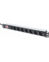 Digitus listwa zas. 19'', 1U, 7 gniazd, 16A/250V/4000W, 15 LGW - nr 20