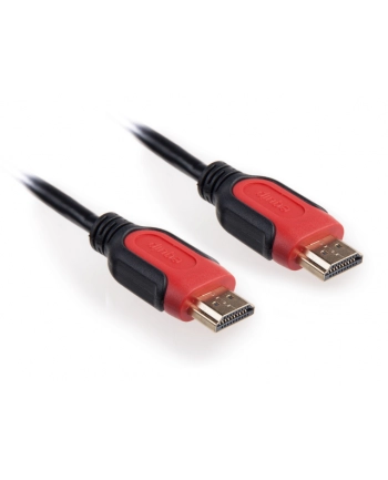 Equip kabel monitorowy HDMI-HDMI V1.4 GOLD, 3m, czarny nr 1