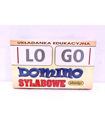 ADAMIGO Gra Domino Sylabowe Logo