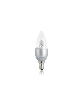 Integral CANDLE 4.5W Warm White 3000k 230lm E14 Non-Dimmable, Clear, 200° Beam Angle