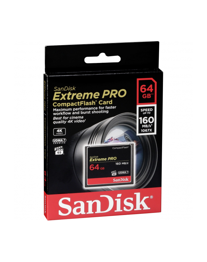 Sandisk karta Compact Flash Extreme 64GB główny