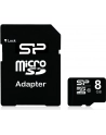 SILICON POWER 8GB, MICRO SDHC, CLASS 10 WITH SD ADAPTER - nr 12