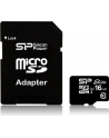 SILICON POWER 16GB, MICRO SDHC UHS-I, SDR 50 mode, Class 10, with SD adapter - nr 25