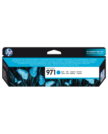 Wkład atramentowy HP 971 cyan | Officejet Pro X-Series nr 2
