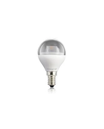 Integral MINI GLOBE 4W Warm White 2700k 250lm E14 Non-Dimmable, Clear, 230° Beam Angle nr 1