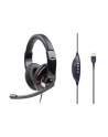 Gembird słuchawki stereofoniczne z mikrofonem i regulacją głośności,glossy black - nr 67