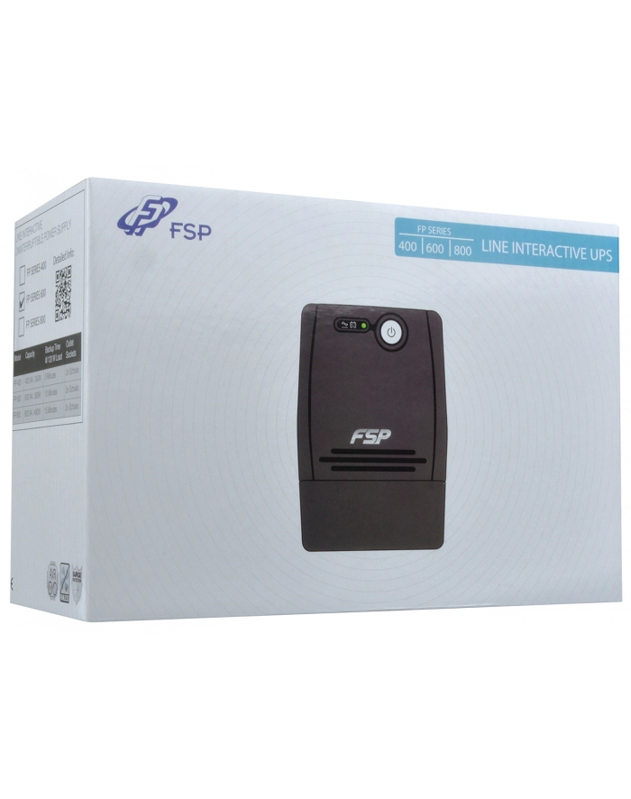 UPS FSP FP 600 - 600 VA / 360W główny