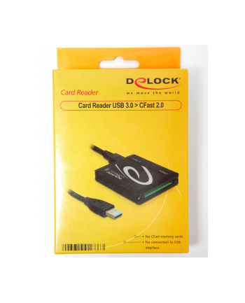 Delock Czytnik kart USB 3.0 > CFast