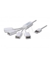 Hub USB 2.0 DIGITUS pasywny - nr 1