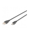 Kabel USB ASSMANN 2.0 A/M - mini B/M, 1,8m - nr 17