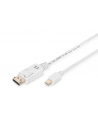 Kabel DisplayPort ASSMANN DP/M-DPmini /M, 1.1a czarny, 3m - nr 1