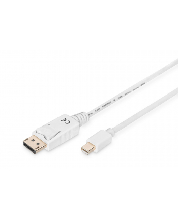 Kabel DisplayPort ASSMANN DP/M-DPmini /M, 1.1a czarny, 3m