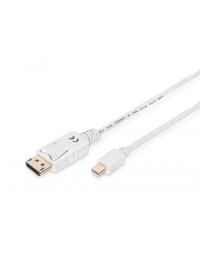 Kabel DisplayPort ASSMANN DP/M-DPmini /M, 1.1a czarny, 3m główny