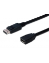 Przedłużacz DisplayPort ASSMANN 1.2 M/F 2m - nr 1