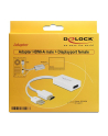 Delock adapter HDMI(F)->Displayport(F) + zasilanie USB - nr 10