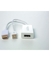 Delock adapter HDMI(F)->Displayport(F) + zasilanie USB - nr 11