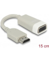 Delock adapter HDMI-A(M)->VGA(F) 15cm - nr 13