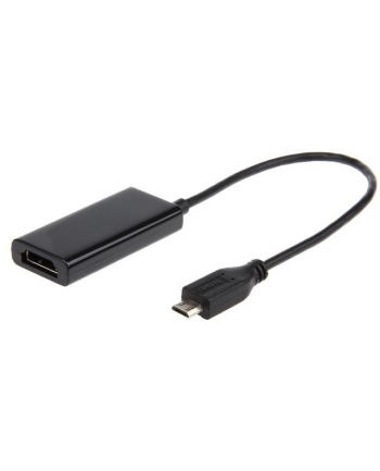 Gembird adapter MHL(M)->HDMI(F)+MICRO USB(BF)(5pin)smartfon do TV HD+zasilanie