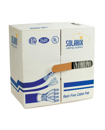 Instalacja kablowa Solarix CAT5e FTP PVC 305m/box