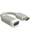 ADAPTER HDMI-AM->VGA F NA KABLU 15CM DELOCK - nr 2