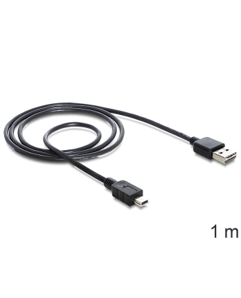 KABEL USB MINI AM-MBM5P EASY-USB 2.0 1M DELOCK