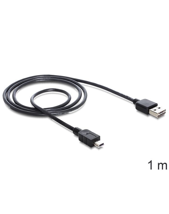 KABEL USB MINI AM-MBM5P EASY-USB 2.0 1M DELOCK główny