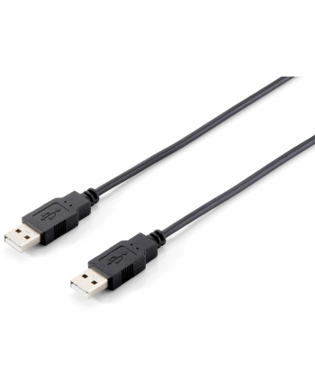 KABEL USB AM-AM 2.0 1.8M BLACK EQUIP