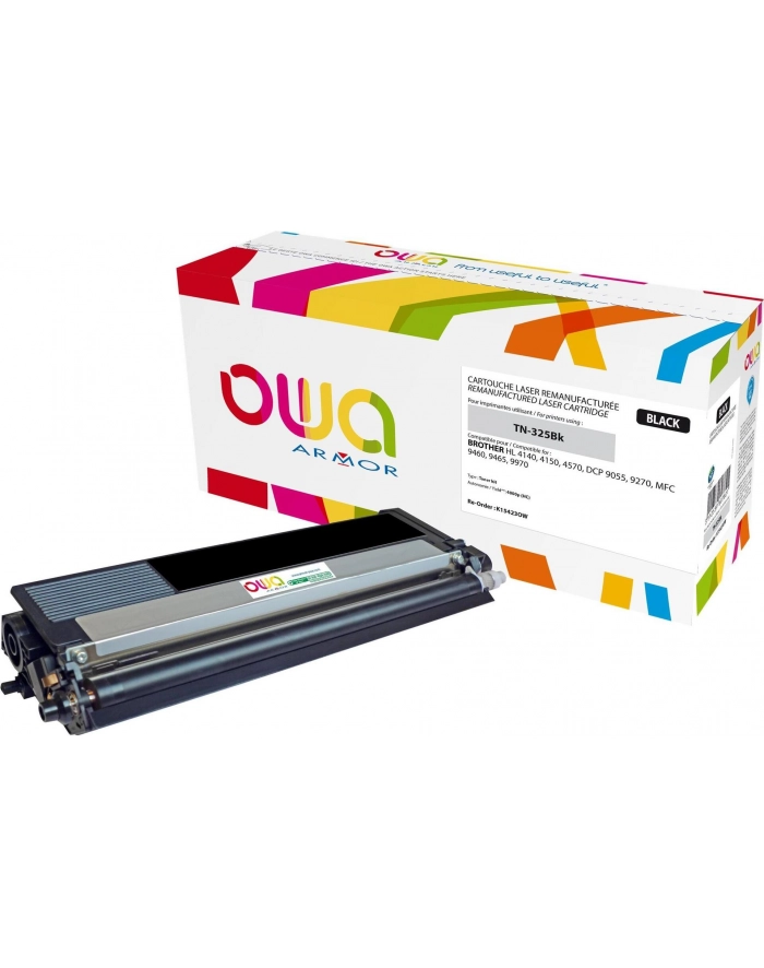 Toner ARMOR do Brother HL4140/4570 czarny,4.000 str., (TN325BK) główny