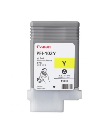 Tusz Canon PFI-102, żółty (D) do drukarek iPF 500/600/700 nr 1