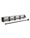 Gembird patch panel 19'' 48 port 1U kat.6 z półką do organizacji kabli, czarny - nr 3