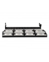 Gembird patch panel 19'' 48 port 1U kat.6 z półką do organizacji kabli, czarny - nr 5