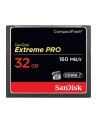 SANDISK COMPACT FLASH EXTREME PRO 32GB - nr 24
