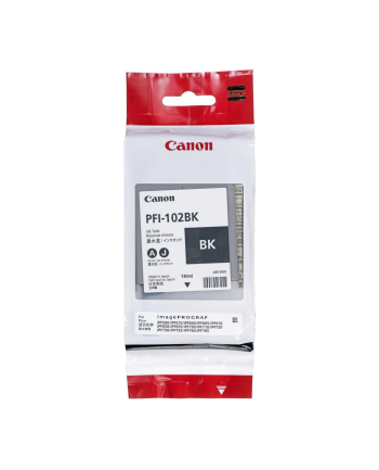 Tusz Canon PFI-102, czarny (D)