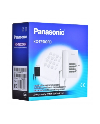 PANASONIC KX-TS500 White Przewodowy/White nr 1
